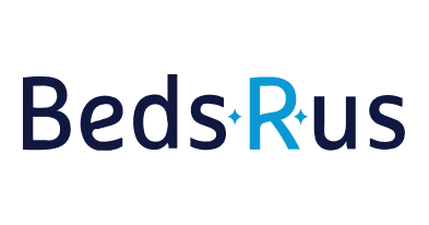 Beds R Us Logo with Dark Text on Transparent Background
