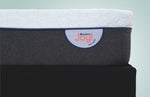 Front Corner View of Joy Kitset with the Joy Mattress - A complete package for comfort.